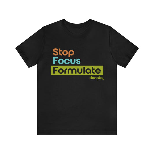 Stop • Focus • Formulate