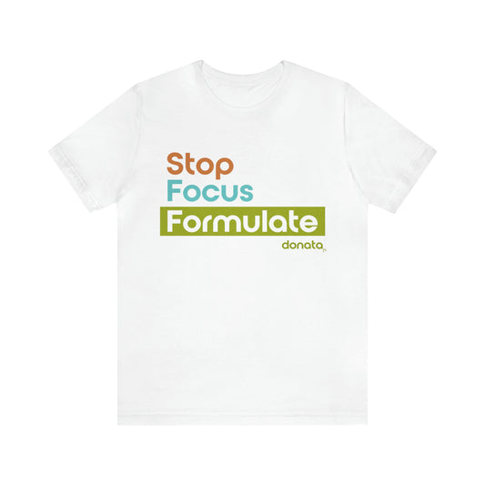 Stop • Focus • Formulate