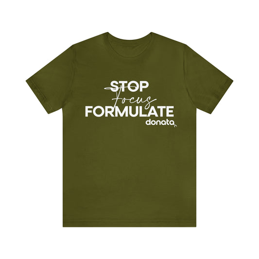 Stop • Focus • Formulate