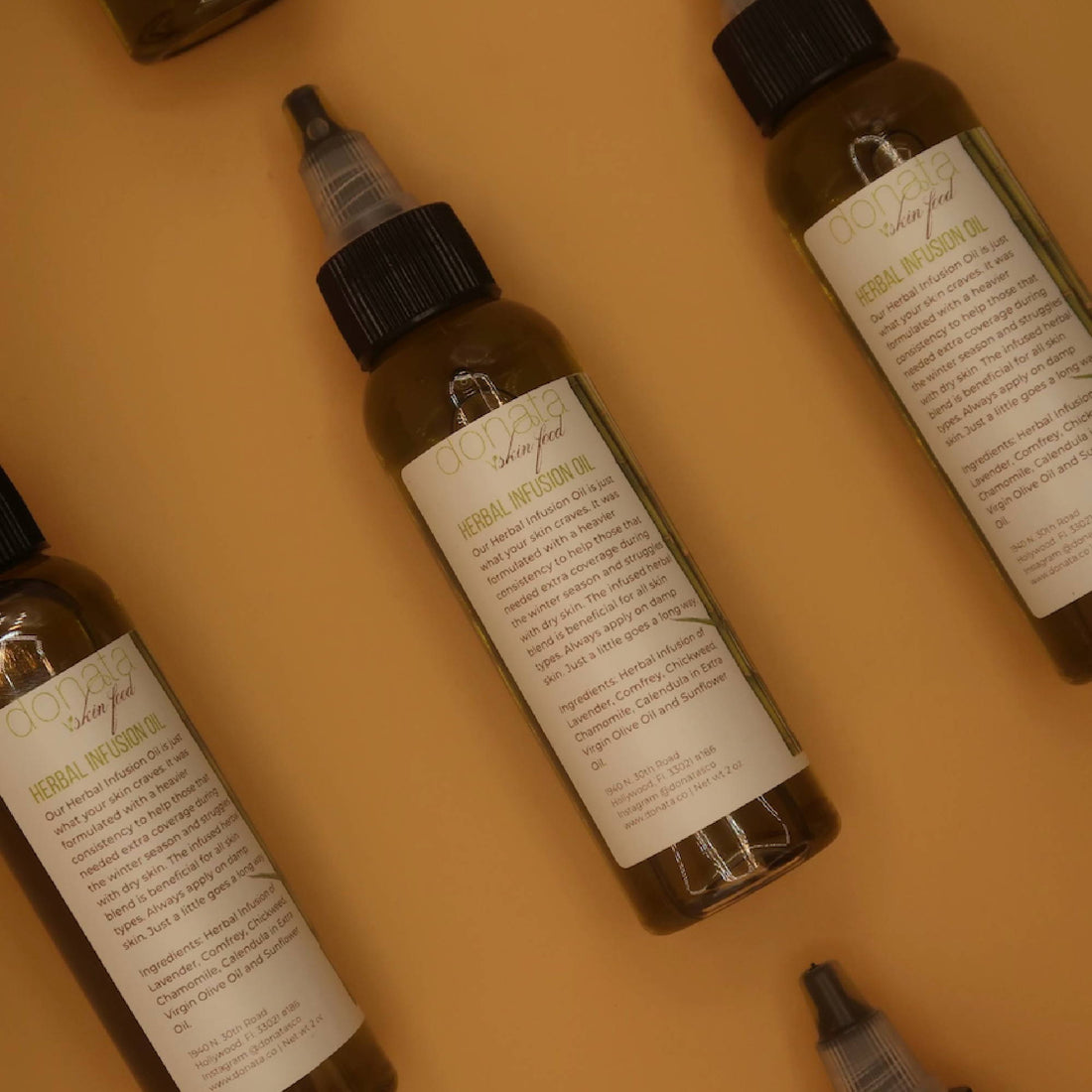 New Product Alert! Donata Skinfood presents the Herbal Infusion Oil.