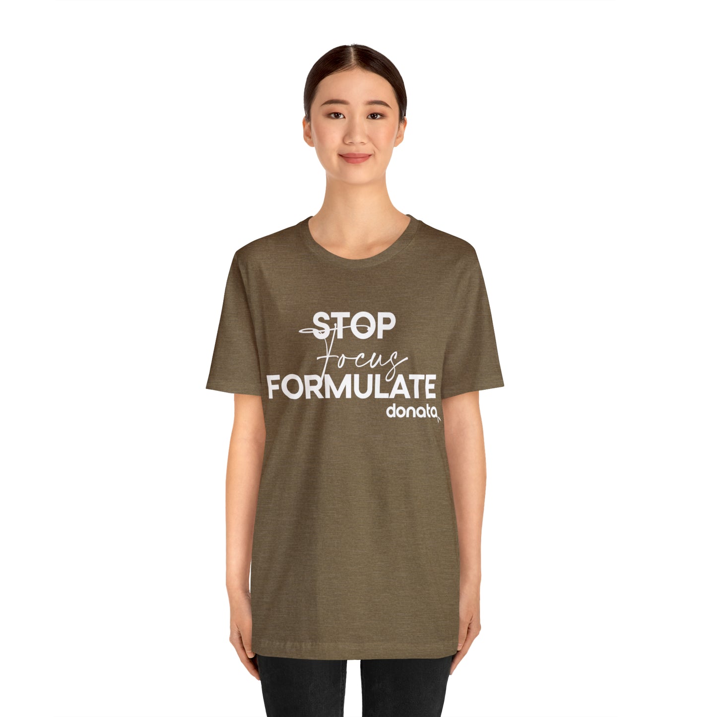 Stop • Focus • Formulate