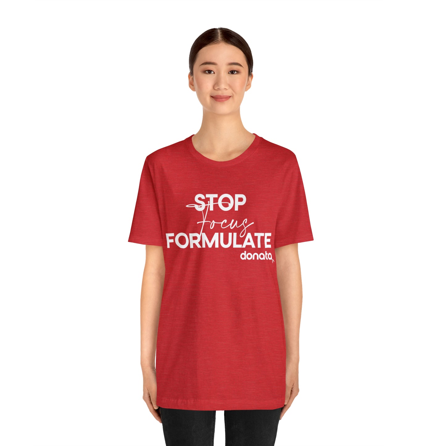 Stop • Focus • Formulate