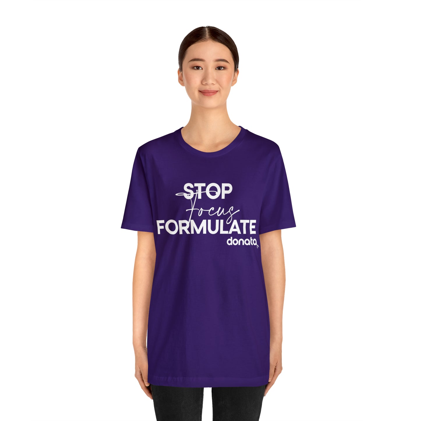 Stop • Focus • Formulate
