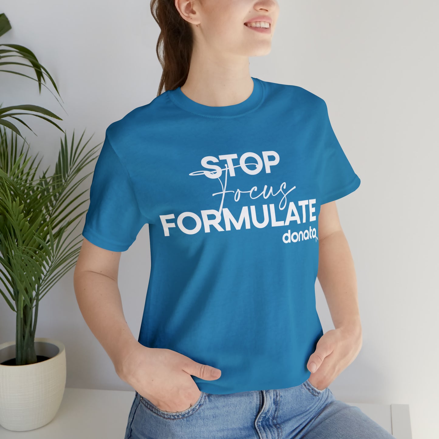 Stop • Focus • Formulate