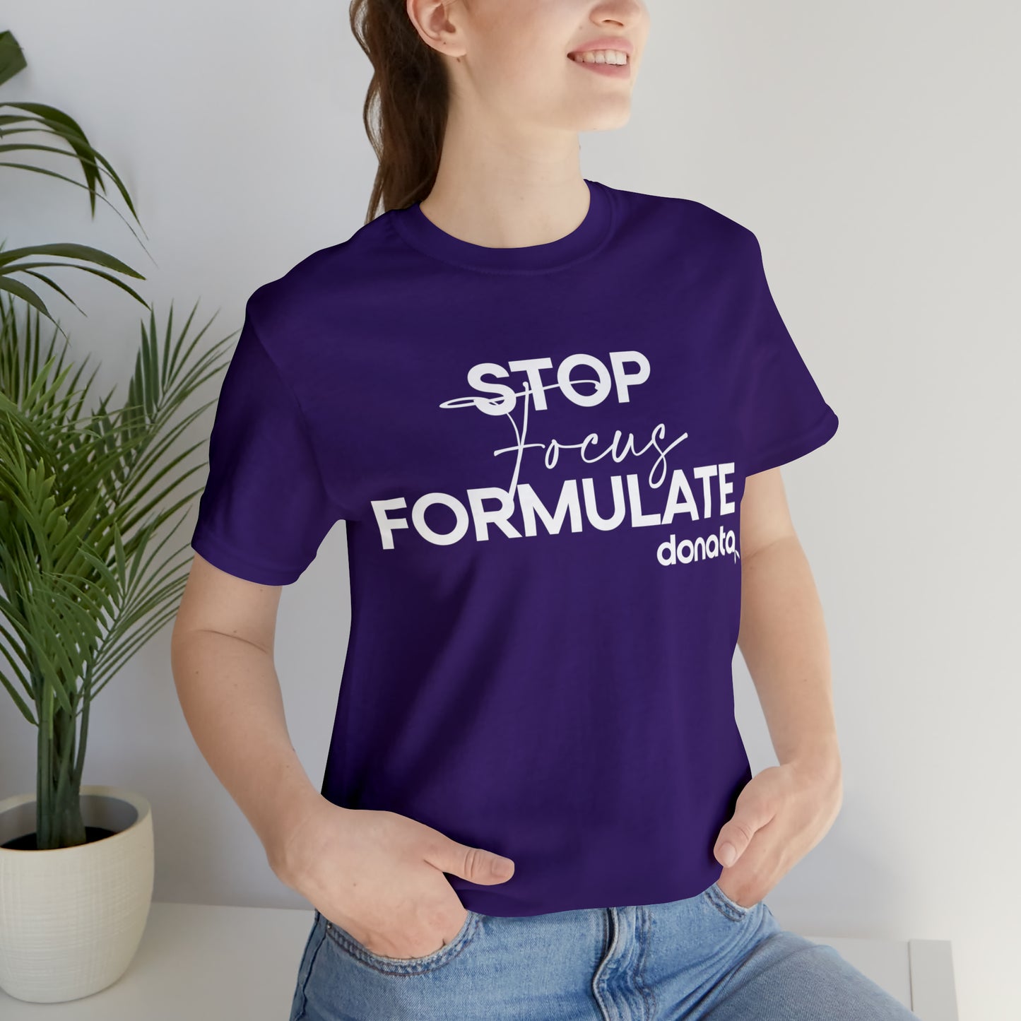 Stop • Focus • Formulate