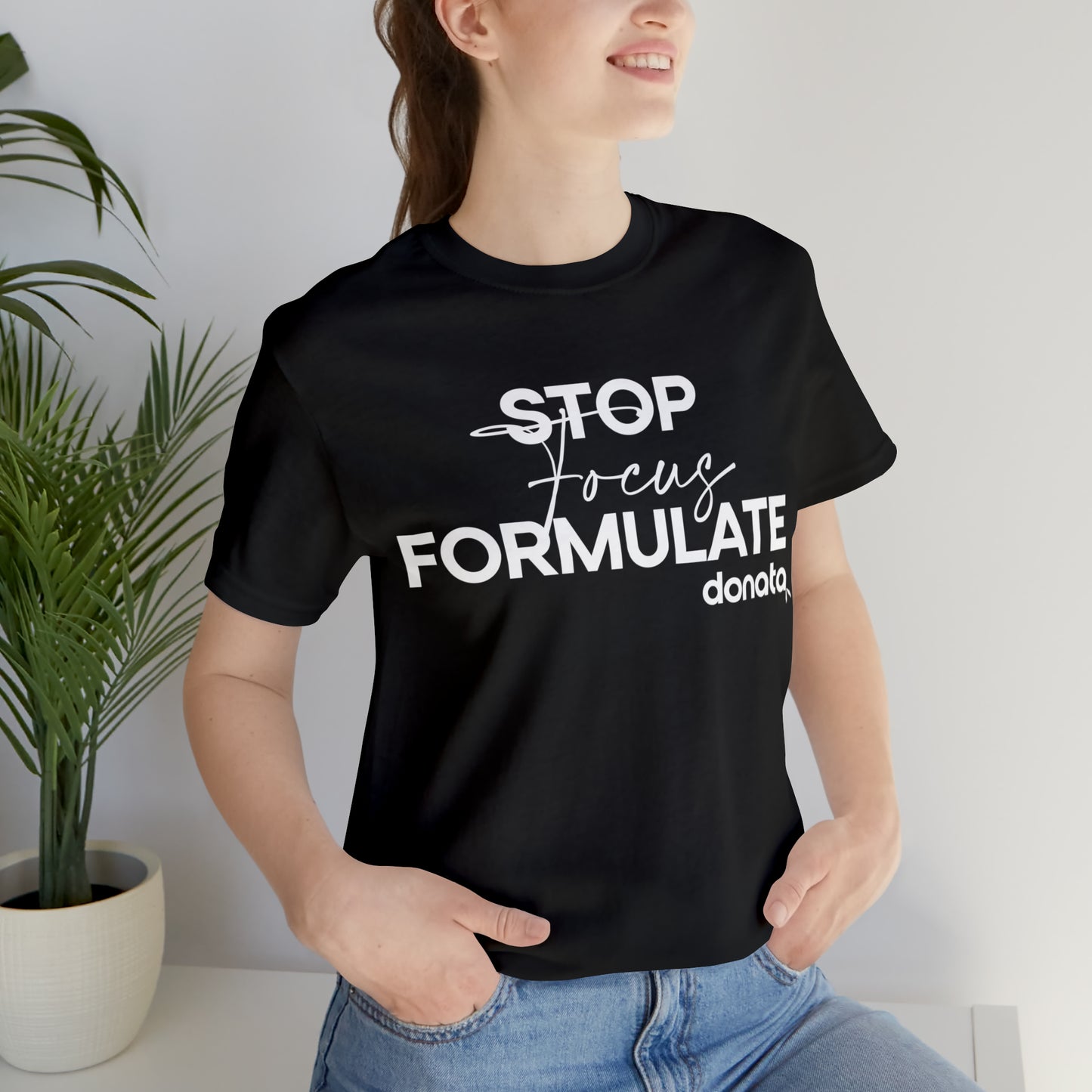 Stop • Focus • Formulate
