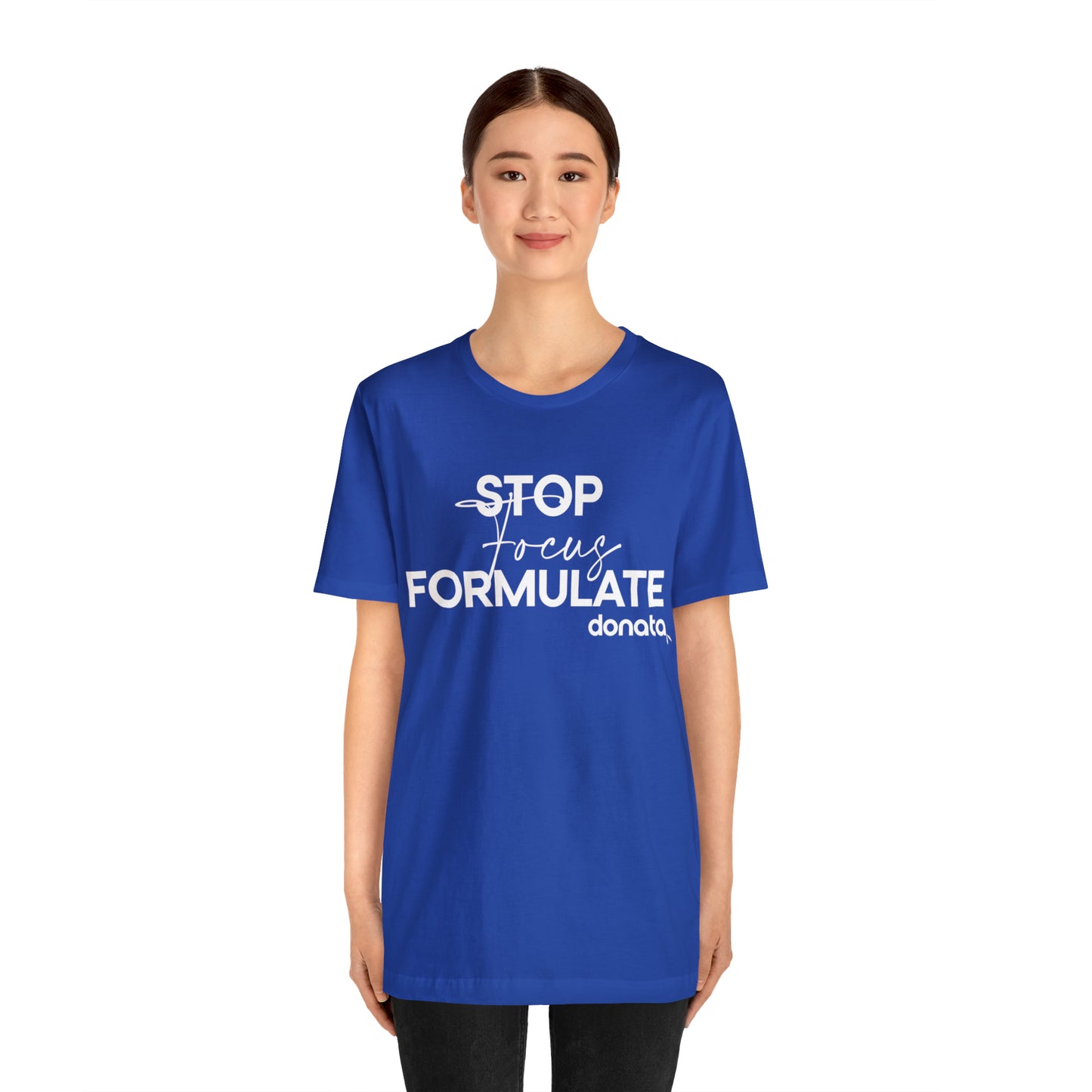 Stop • Focus • Formulate