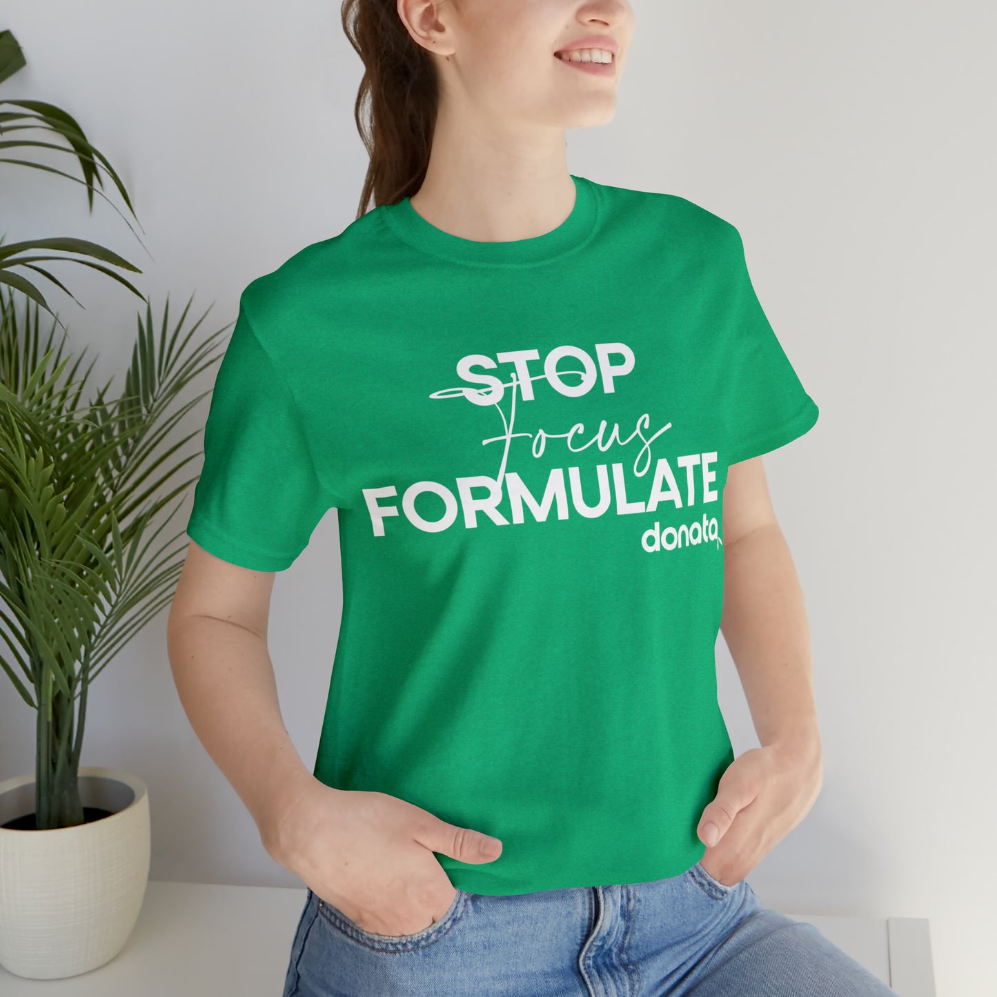 Stop • Focus • Formulate