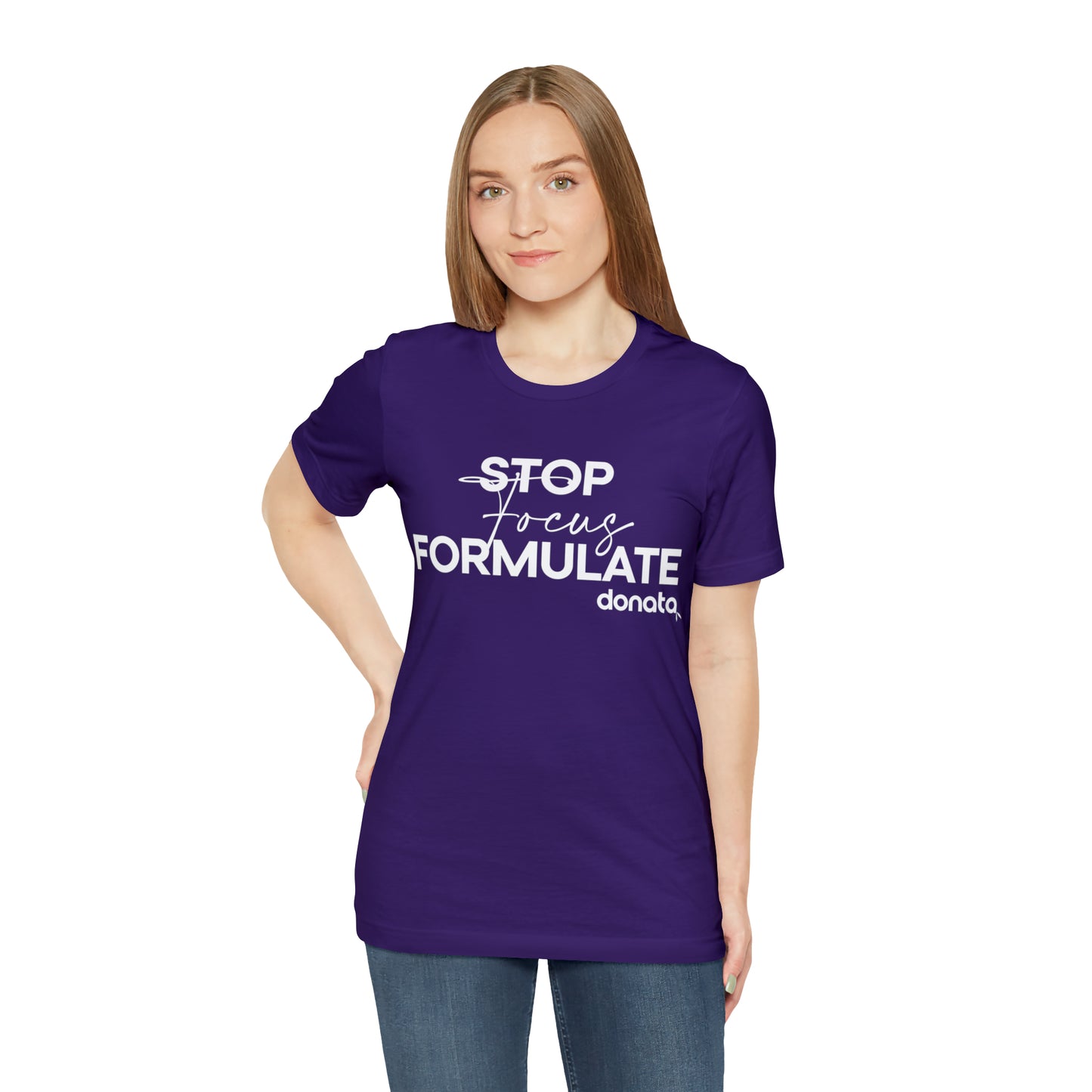 Stop • Focus • Formulate