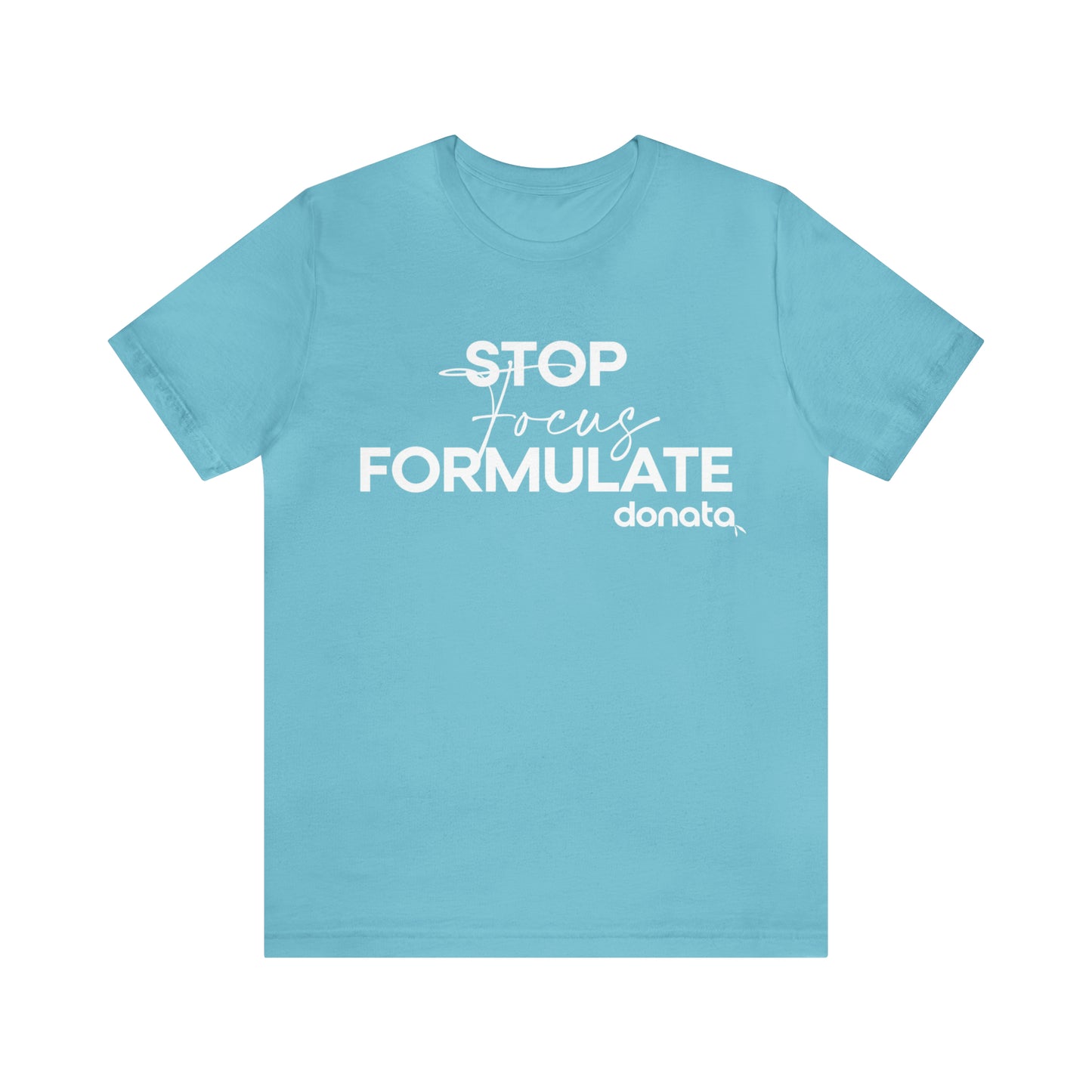 Stop • Focus • Formulate