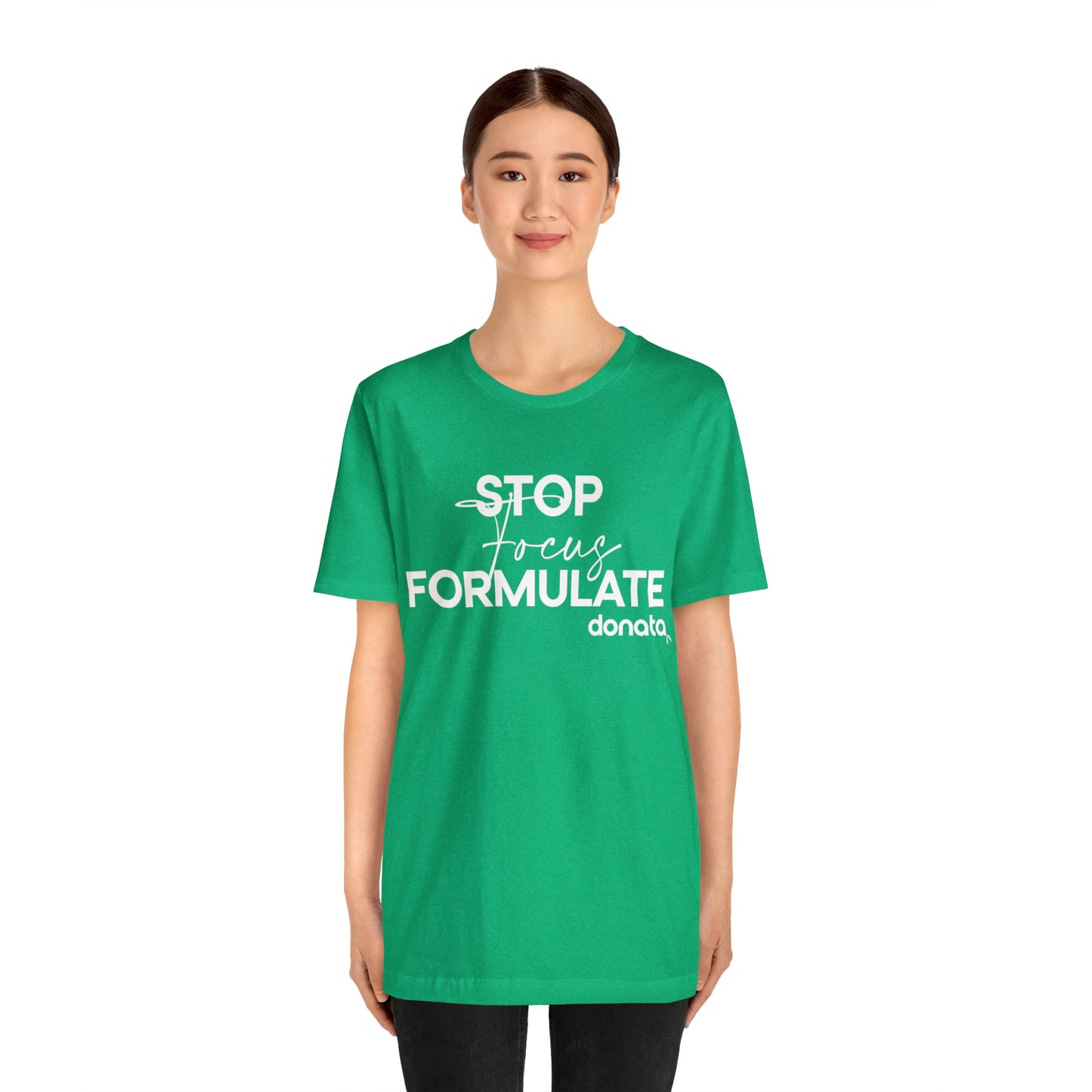 Stop • Focus • Formulate