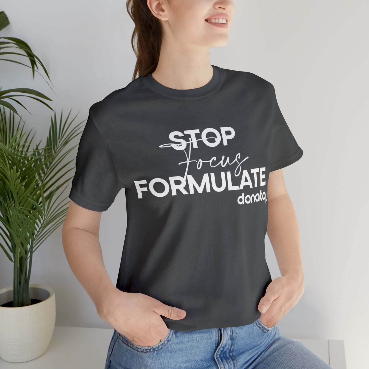 Stop • Focus • Formulate
