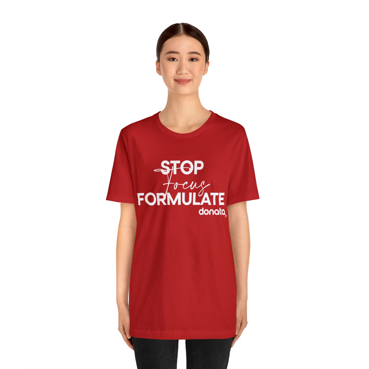Stop • Focus • Formulate