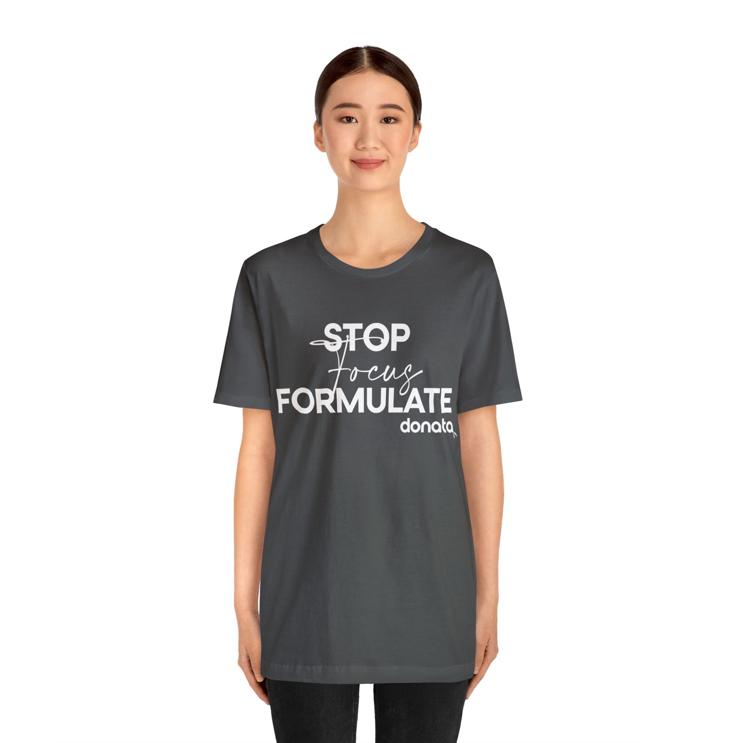 Stop • Focus • Formulate