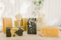 Spinach Soap & Oatmeal Salve Set