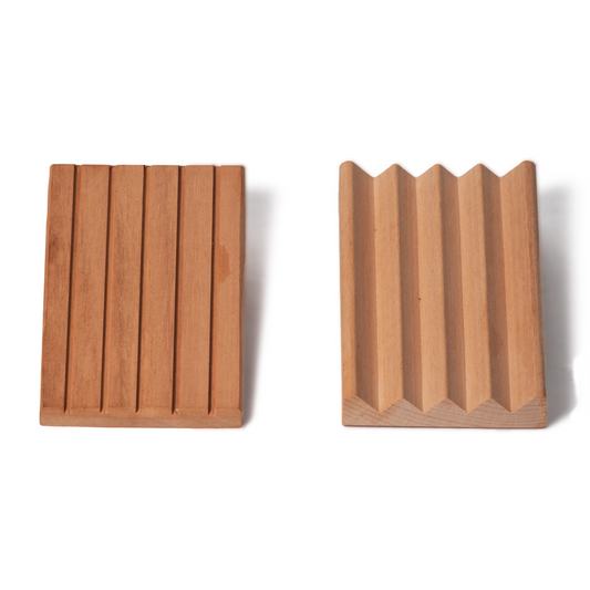 Porte-savon en bois